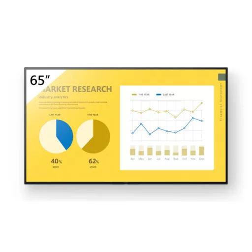 Reklámkijelző, SONY Bravia 16/7 FW-75EZ20L 75", Android TV, 3840x2160, 16:9