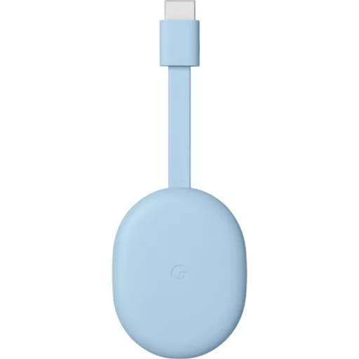 Google Chromecast + Google TV - Blue