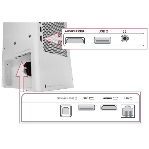 Projektor, LG HU80KSW, DLP, Lézer, 4K felbontás, 16:9 képarány, Házimozis