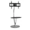 Techly ICA-TR13 Krómozott, univerzális TV, kijelző padlóállvány 32-70"