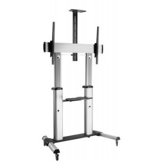   Techly ICA-TR24 Professzionális gurulós kijelző padlóállvány, 60-100 "