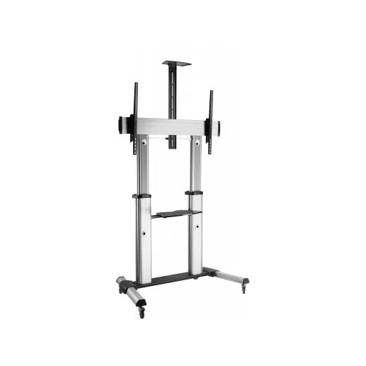 Techly ICA-TR24 Professzionális gurulós kijelző padlóállvány, 60-100 "