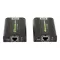 Jeltovábbító, Techly HDMI extender 4K, Cat.6/6A/7, 60 méter, IR