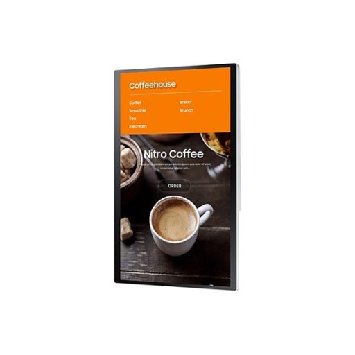 Reklámkijelző, Samsung KM24A 16/7 Smart signage Kioszk, Fehér, 24"