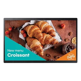   Reklámkijelző, Samsung LFD, 24" QB24C 16/7, Tizen, FHD, 250"