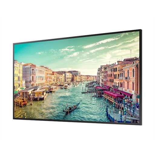 Reklámkijelző, Samsung 24/7 LFD QM43R-B, 3840x2160, 500cd/m2, 8ms, DisplayPort/2xHDMI/2xUSB/RS232C/LAN/WiFi/Miracast, hangszóró