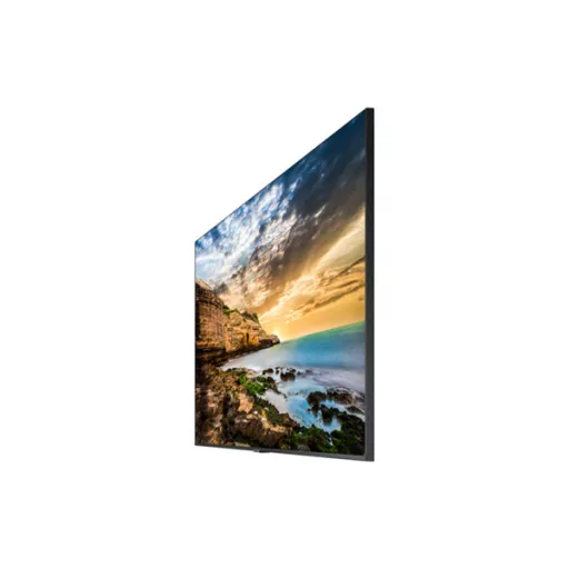 Reklámkijelző, Samsung LFD QE55T, 3840x2160, 300cd/m2, 4000:1, 8ms, 2xHDMI/USB/RS232 Be/RJ45 Be