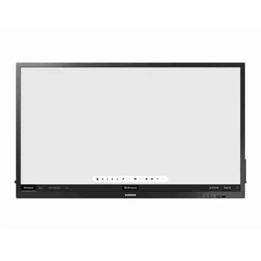 Reklámkijelző, Samsung UHD LFD Monitor QB75N-W, interaktív board, 3840x2160, 250cd, 6000:1, 8ms, HDMIx3/DVI/USBx3/RS232/RJ45/WiFi