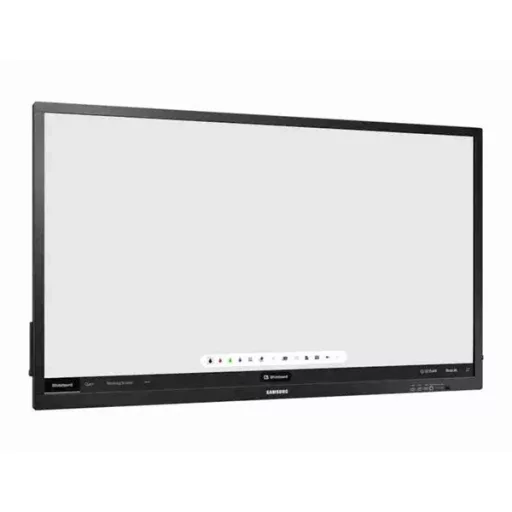 Reklámkijelző, Samsung UHD LFD Monitor QB75N-W, interaktív board, 3840x2160, 250cd, 6000:1, 8ms, HDMIx3/DVI/USBx3/RS232/RJ45/WiFi