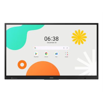   Interaktív kijelző, SAMSUNG 75" WAF Android 12/7, 3840x2160, Android 14, 2xHDMI/4xUSB/RS232