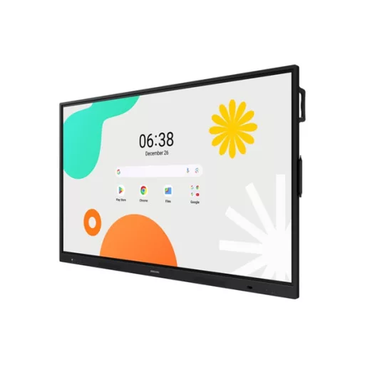 Interaktív kijelző, SAMSUNG 75" WAF Android 12/7, 3840x2160, Android 14, 2xHDMI/4xUSB/RS232