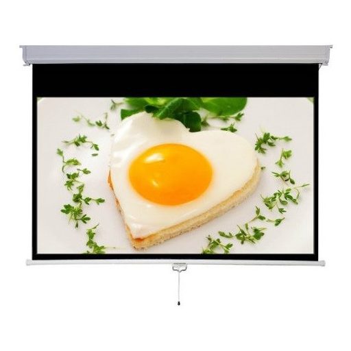 Vászon, Medium Rollo Screen, 200 x 127 cm vászonméret, 16:10 képarány, Rolós
