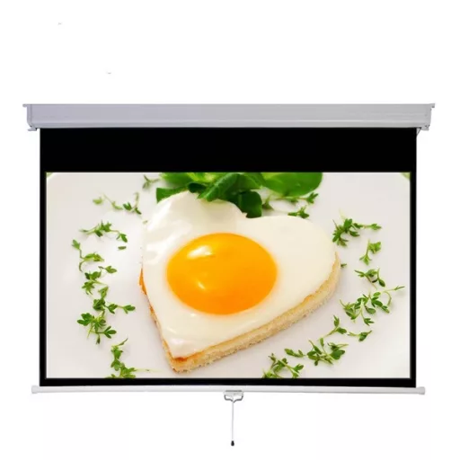 Vászon, Medium Rollo Screen, 204 x 115 cm vászonméret, 16:9 képarány, Házimozis, Rolós