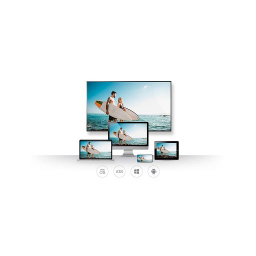 Aopen EZCast 2 WirelessMirror HDMI adapter vezeték-nélküli képernyőtükrözéshez