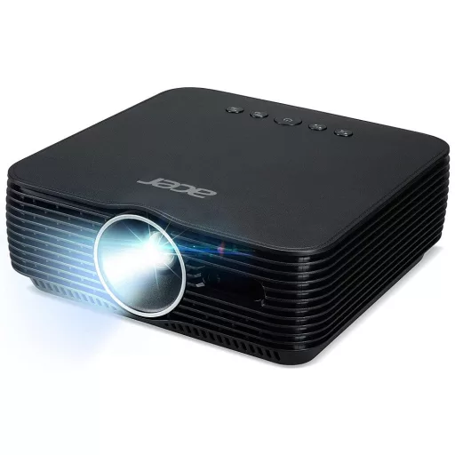 Projektor, Acer B250i, DLP, HD1080 felbontás, 16:9 képarány, Hordozható
