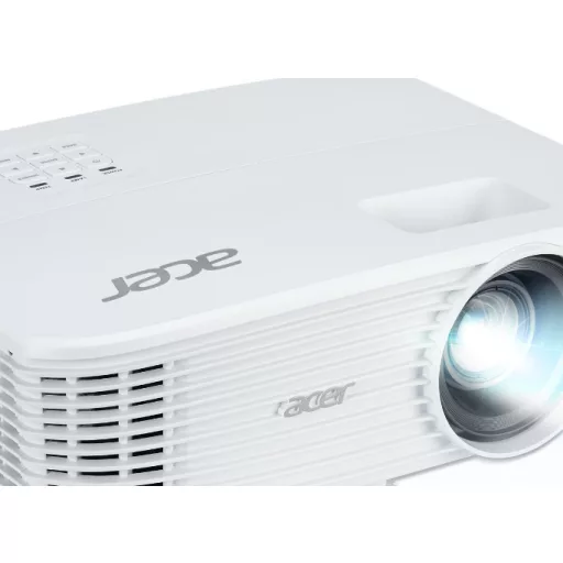 Projektor, ACER DLP  P1157i, SVGA (800x600), 4:3, 4800Lm, 20000/1, HDMI, VGA, fehér