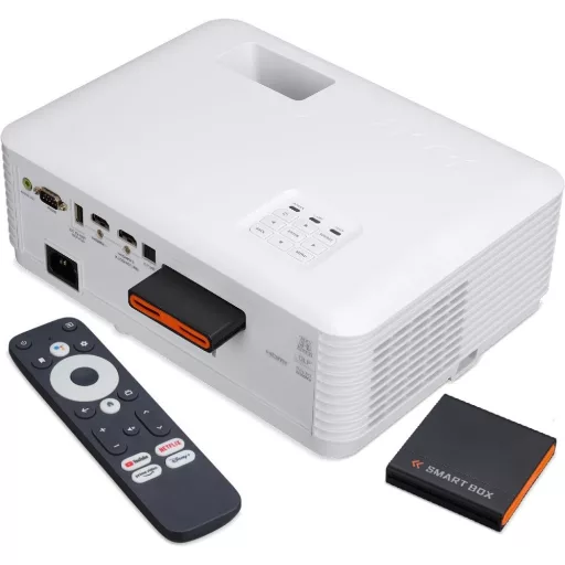 Projektor, Acer HL6510ATV, DLP, Lézer, HD1080 felbontás, 16:9 képarány, Házimozis