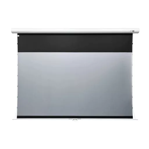 Vászon, EliteScreen Manual Tab-Tension - CineGrey 4D - ALR - 110" , 137 x 244 cm vászonméret, 16:9 képarány, Házimozis, Rolós, Oldalfeszített