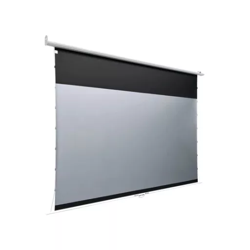 Vászon, EliteScreen Manual Tab-Tension - CineGrey 4D - ALR - 110" , 137 x 244 cm vászonméret, 16:9 képarány, Házimozis, Rolós, Oldalfeszített