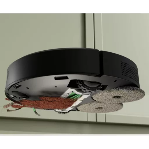 Robotporszívó, iRobot Roomba Plus 505 Combo + AutoWash dock (Black) (N185040)