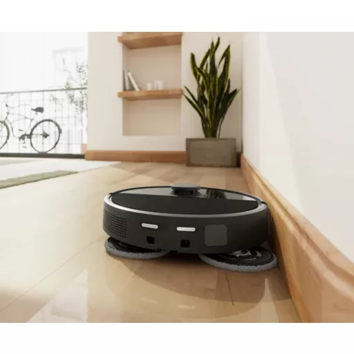 Robotporszívó, iRobot Roomba Plus 505 Combo + AutoWash dock (Black) (N185040)
