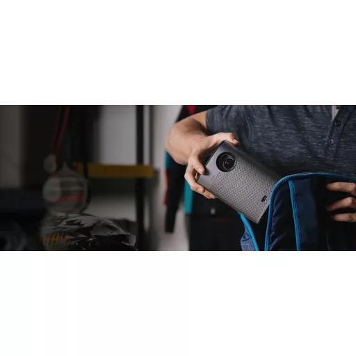 Miniprojektor, XGIMI Halo+ GTV PGX-059, DLP, LED, HD1080 felbontás, 16:9 képarány, Google TV, Házimozis