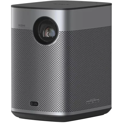 Miniprojektor, XGIMI Halo+ GTV PGX-059, DLP, LED, HD1080 felbontás, 16:9 képarány, Google TV, Házimozis