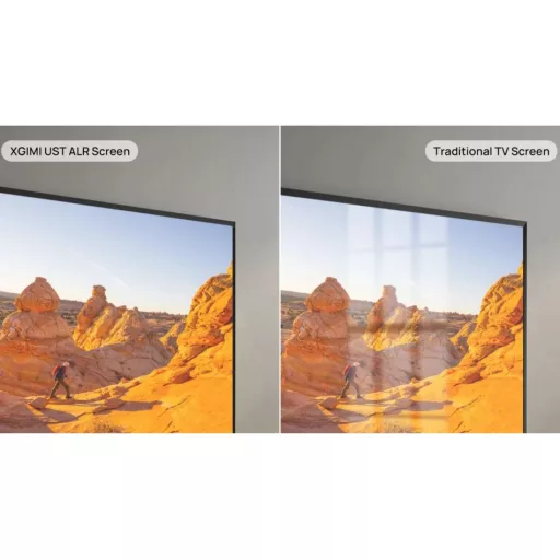 Vászon, XGIMI 100" UST ALR Screen Aura 2, 125 x 221 cm vászonméret, 16:9 képarány, Házimozis, Fix