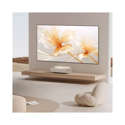 Vászon, XGIMI 100" UST ALR Screen Aura 2, 125 x 221 cm vászonméret, 16:9 képarány, Házimozis, Fix