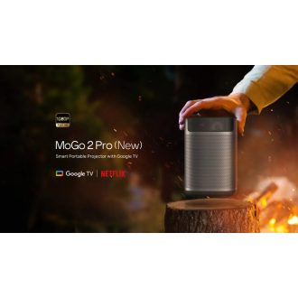   Miniprojektor, XGIMI MoGo 2 Pro GTV PGX-084, DLP, LED, HD1080 felbontás, 16:9 képarány, Házimozis