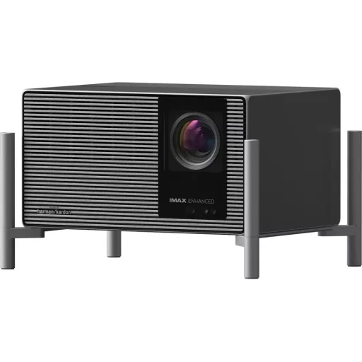 Projektor, XGIMI TITAN Noir PGX-118, DLP, Lézer, 4K felbontás, 16:9 képarány, Házimozis