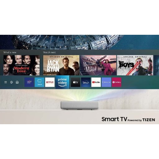 Projektor, Samsung The Premiere LSP7T DLP, Lézer, 4K felbontás, 16:9 képarány, Házimozis