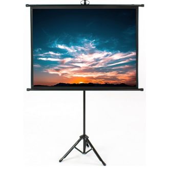   Vászon, Medium Tripod Screen(HIBÁS), 152 x 152 cm vászonméret, 1:1 képarány, Hordozható, Állványos