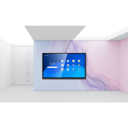 Interaktív kijelző, Newline LYRA PRO TT-9823QA, 4K (3840 x 2160) felbontás, 98" / 248 cm képátló