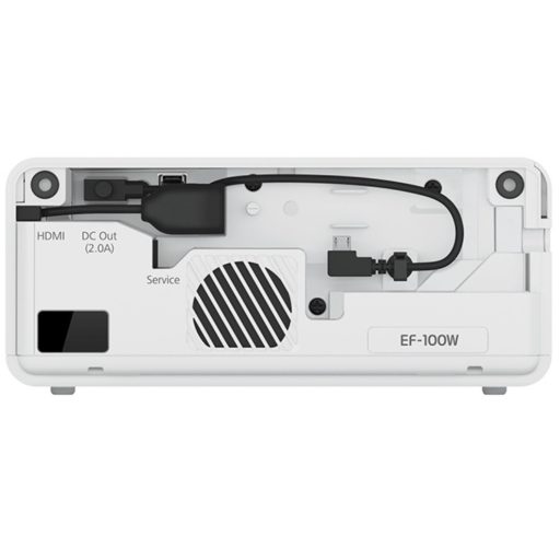 Projektor, Epson EF-100B / EF-100W, LCD, lézer WXGA felbontás, 16:10 képarány, Hordozható, Házimozis