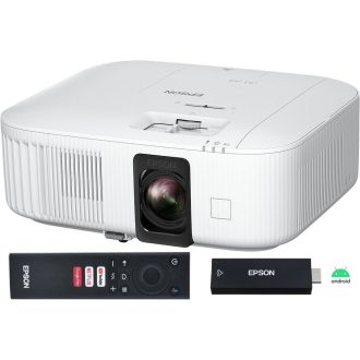   Projektor, Epson EH-TW6250 LCD, 4K PRO-UHD felbontás, 16:9 képarány, Házimozis, Android TV