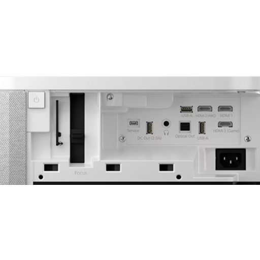 Projektor, Epson EH-LS800W LCD, Lézer, 4K PRO-UHD felbontás, 16:9 képarány, Házimozis