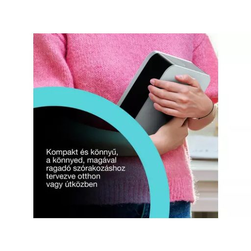 Miniprojektor, Epson Lifestudio Pop EF-61W, LCD, RGB-LED, HD1080 felbontás, 16:9 képarány, Google TV, Házimozis