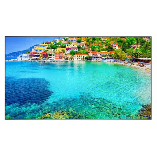 Vászon, Epson Laser TV 100" Screen ELPSC35, 254 cm képátló, 16:9 képarány, fölső fényt gátló, UST vetítőhöz, Házimozis, Fix 
