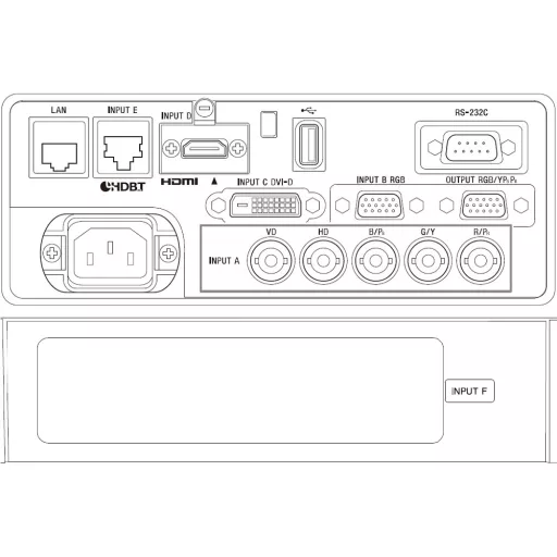 Projektor, Sony VPL-FHZ101L/VPL-FHZ101L/B (lencse nélkül), LCD, Lézer, WUXGA (1920x1200) felbontás, 16:10 képarány