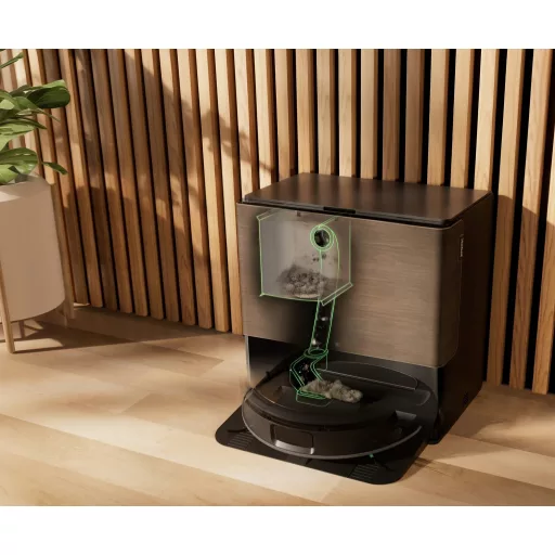 Robotporszívó, iRobot Roomba Max 705 Combo + AutoWash dock (Black) (X185040)