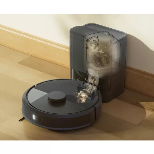 Robotporszívó, iRobot Roomba 105 Combo + AutoEmpty dock (Black) (Y351040)