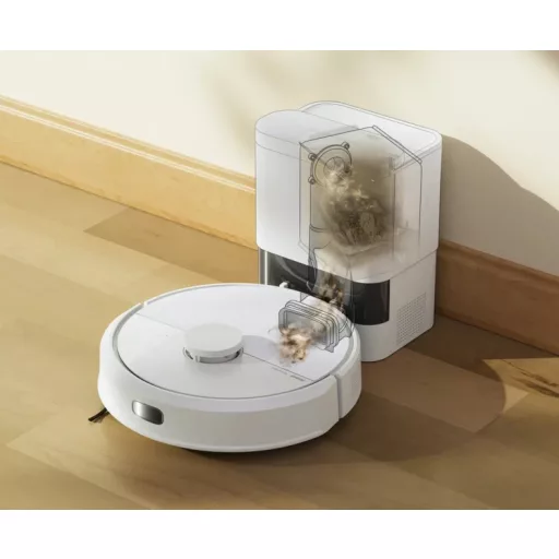 Robotporszívó, iRobot Roomba 105 Combo + AutoEmpty dock (White) (Y351240)