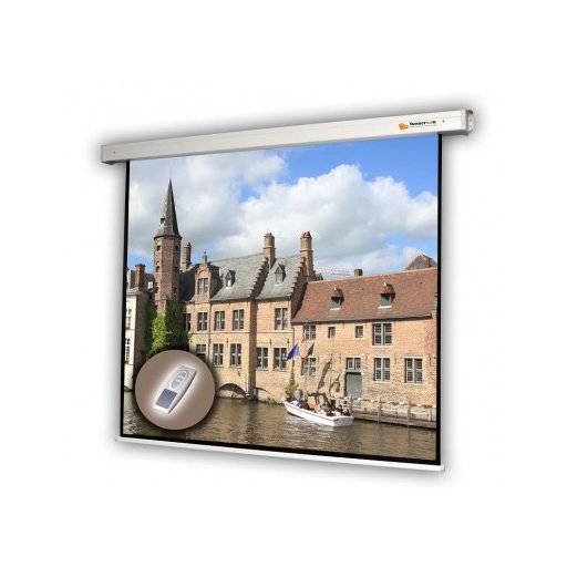 Vászon, FunScreen Motor Screen, 244 x 244 cm vászonméret, 1:1 képarány, Motoros