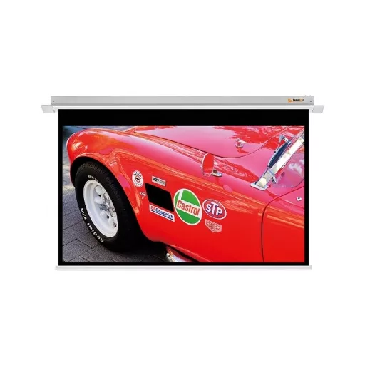 Vászon, FunScreen Premium Plus In-Ceiling Motor, 111 x 180 cm vászonméret, 16:10 képarány, Motoros