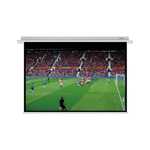 Vászon, FunScreen Premium Plus In-Ceiling Motor, 157 x 213 cm vászonméret, 4:3 képarány, Motoros
