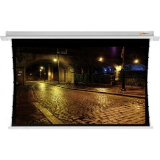   Vászon, FunScreen Premium Plus In-Ceiling Tensioned Motor, 134 x 247 cm vászonméret, 16:9 képarány, Házimozis, Motoros