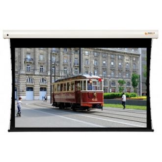   Vászon, FunScreen Premium Plus PT Tensioned Motor, 162 x 269 cm vászonméret, 16:10 képarány, Motoros