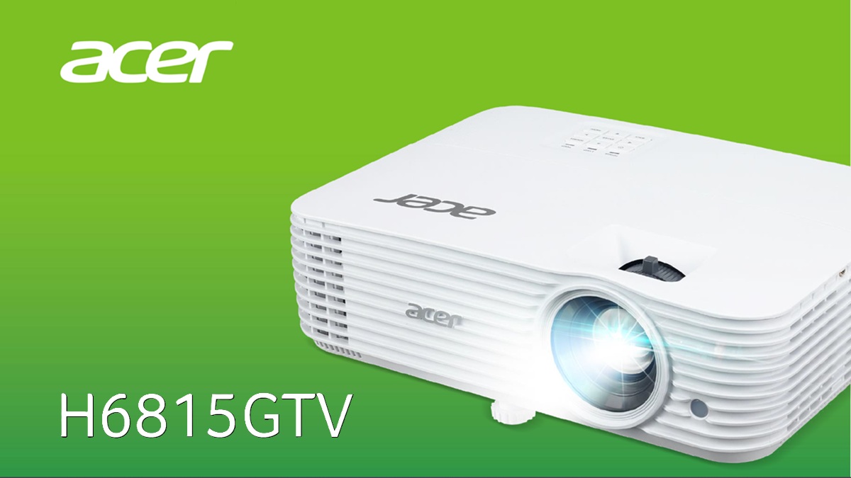 Acer H6815GTV: kedvező áru házi vetítő Google TV adapterrel