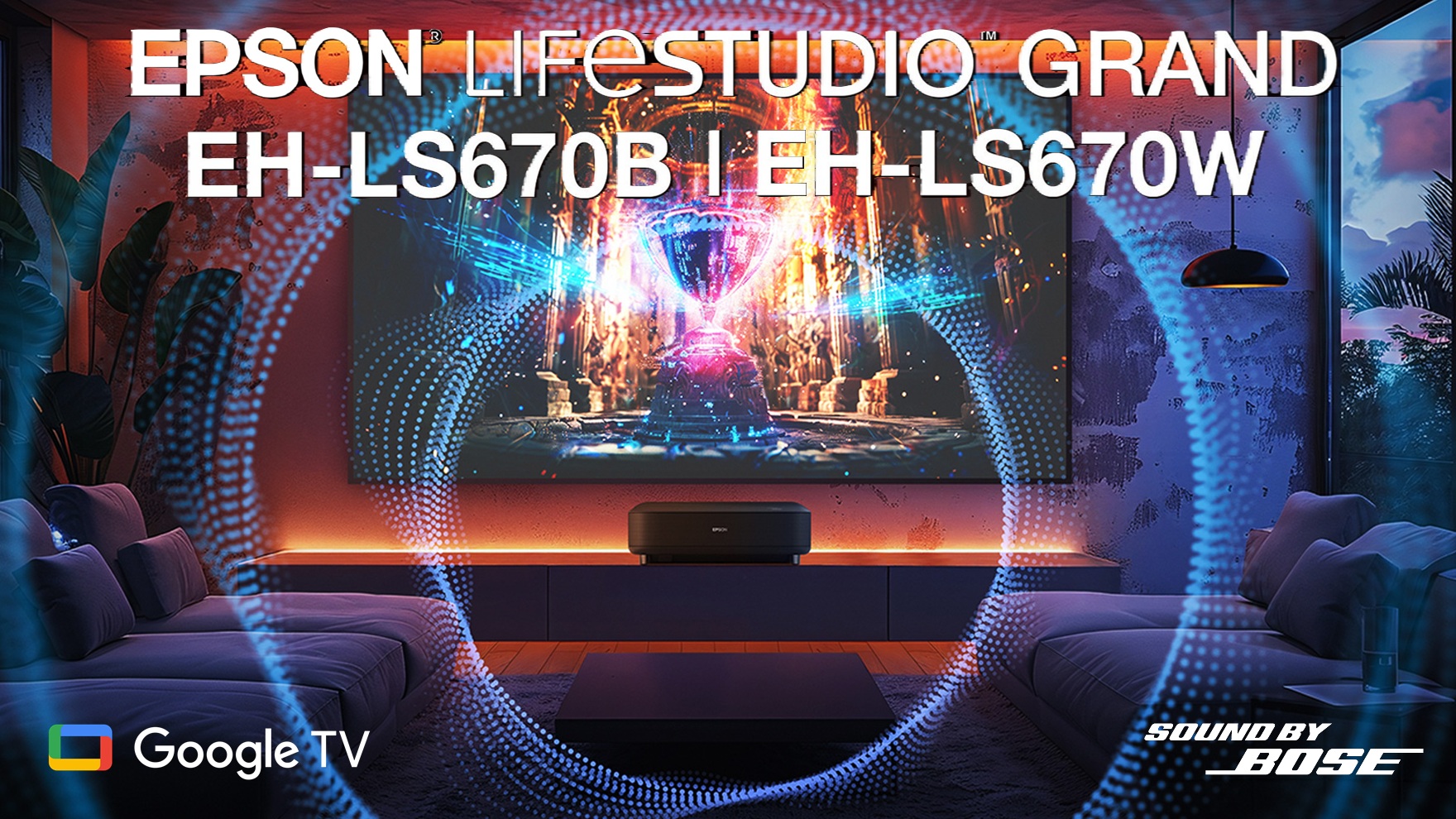 Epson EH-LS670B/W: egy újabb Google TV projektor
